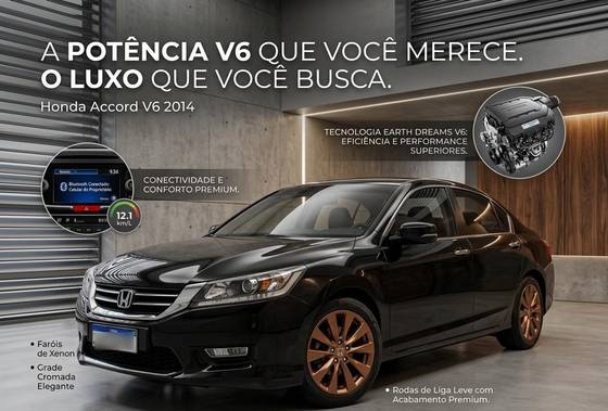 HONDA ACCORD 3.5 EX V6 24V GASOLINA 4P AUTOMÁTICO